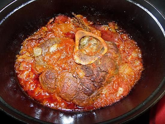 Thiéré Sim à la tomate et jarret de  boeuf 1kg (6pers)