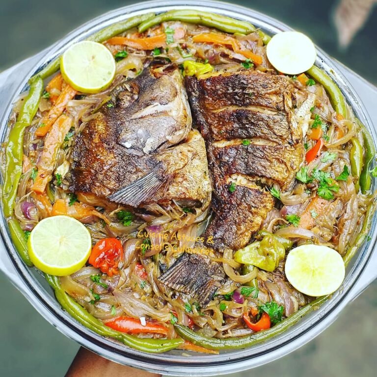 Yassa poisson 1kg (6pers)